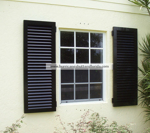 64" x 82" Impact Colonial Shutter 