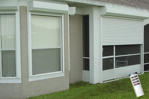 64" x 87" Rolling Hurricane Shutter- 58 mm 